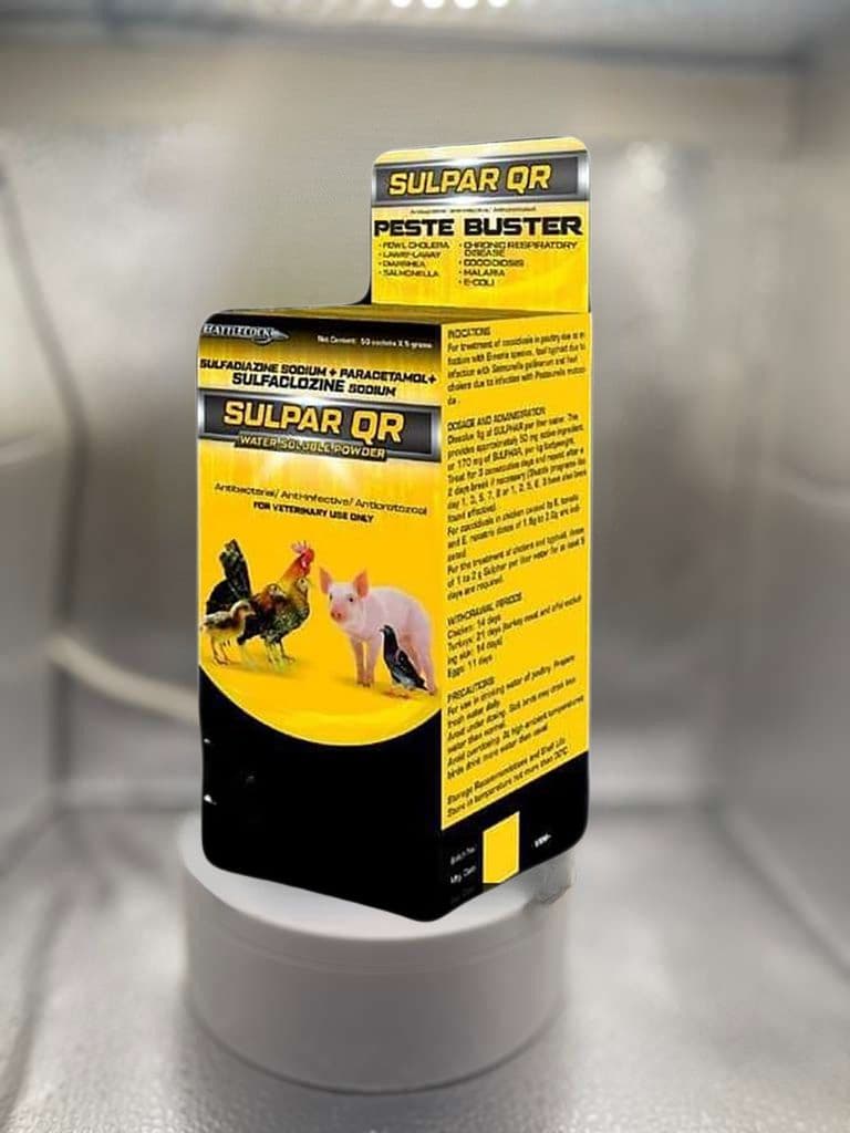 Sulpar QR 50x5g