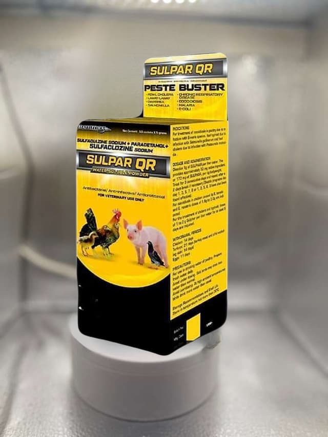 Sulpar QR 50x5g