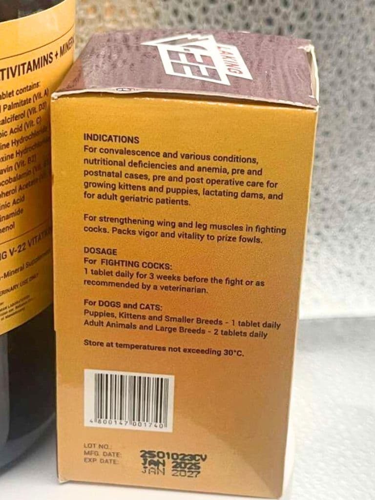 Laking V-22 Vita Tablets 1000