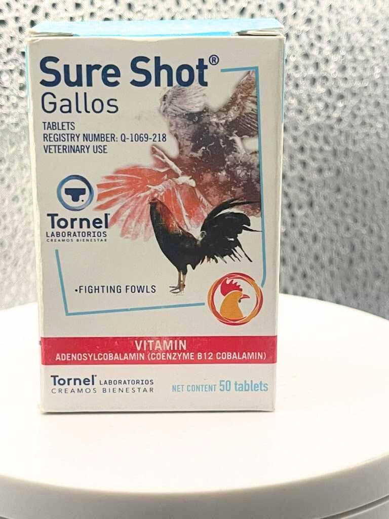 Sure Shot Gallos 50 tabletas