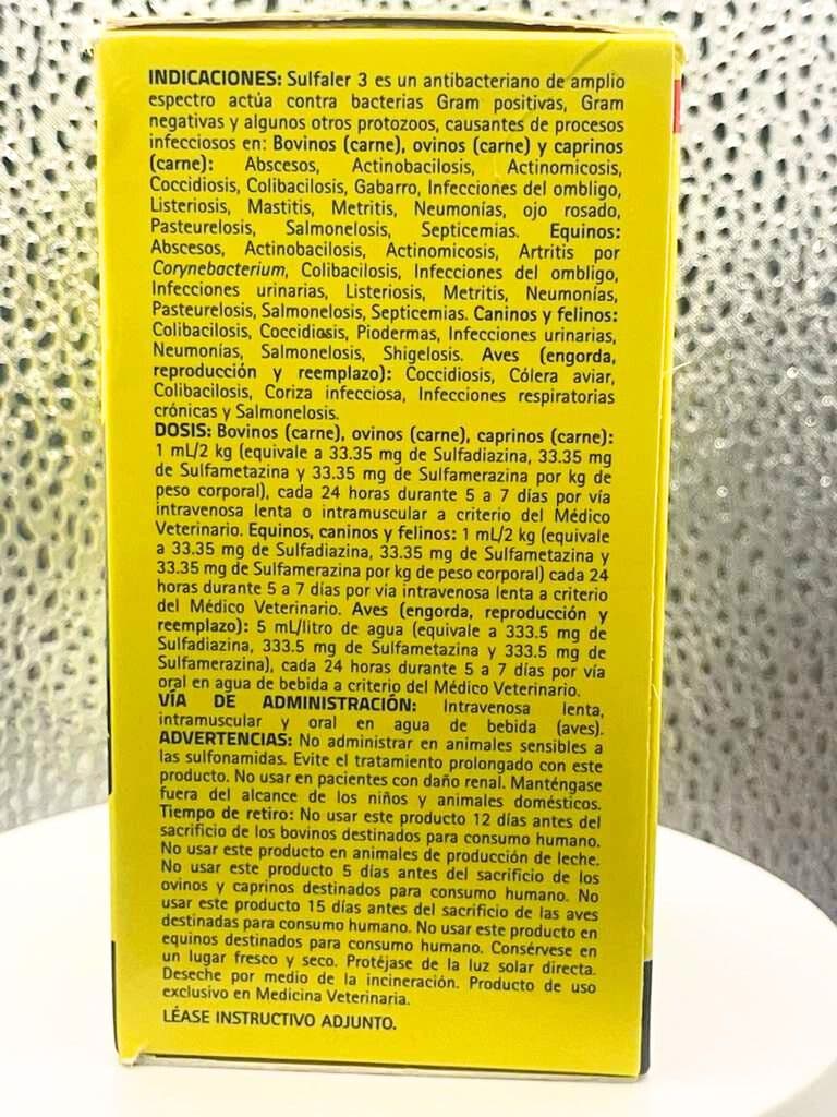 Sulfaler 3 100 mL
