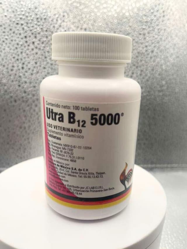 Ultra B12 5000 100 tabletas