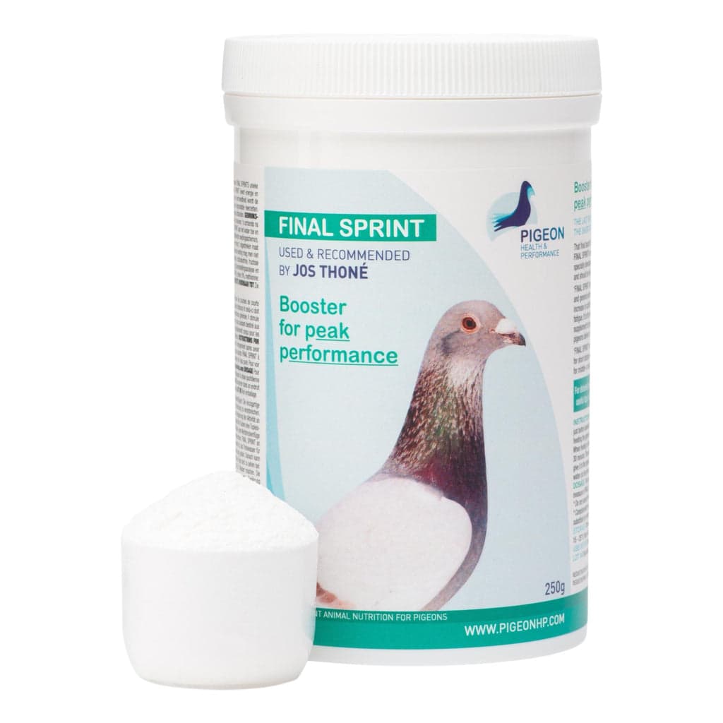 PHP Final Sprint 250g racing pigeon powder from Pigeon Health and Performance,