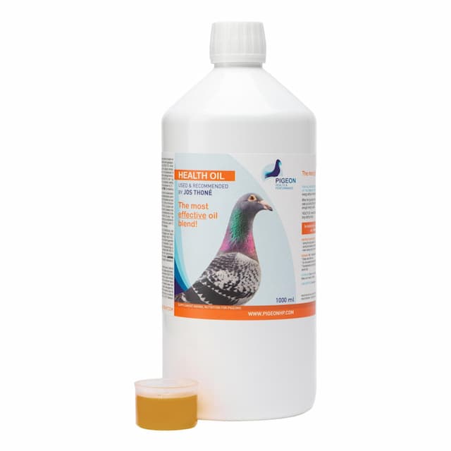 PHP Health Oil racing pigeon oil blend 500 ml and 1 L bottle