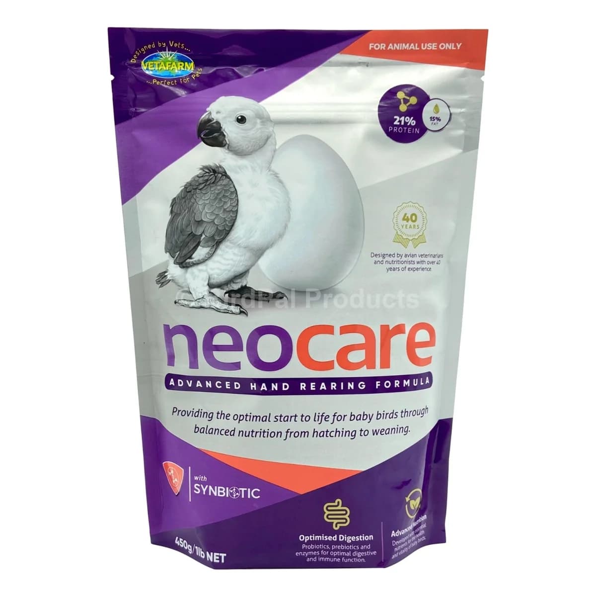 Vetafarm Neocare Advanced Hand Feeding Formula for baby birds bag